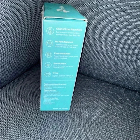 Kasa Smart Wi-Fi Light Switch Single Pole White - Picture 4 of 6